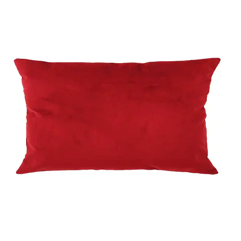 Cojin Felpa 30X60 Burdeo