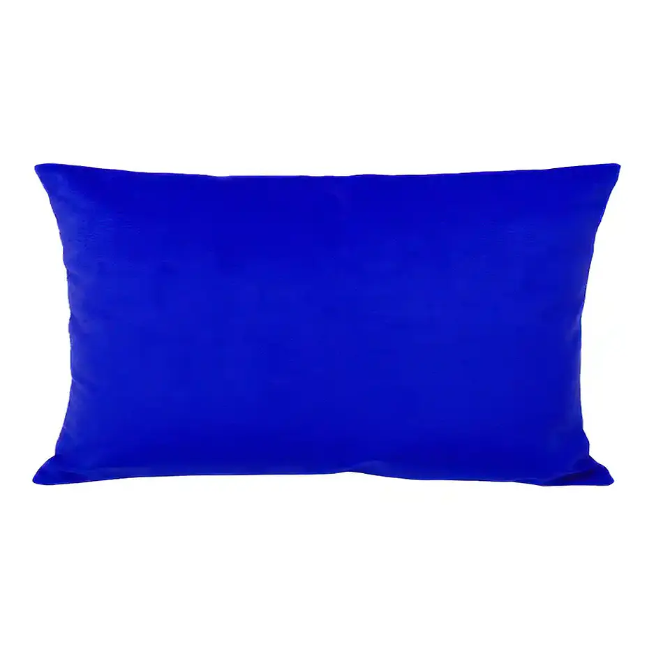 Cojin Felpa 30X60 Azul 1