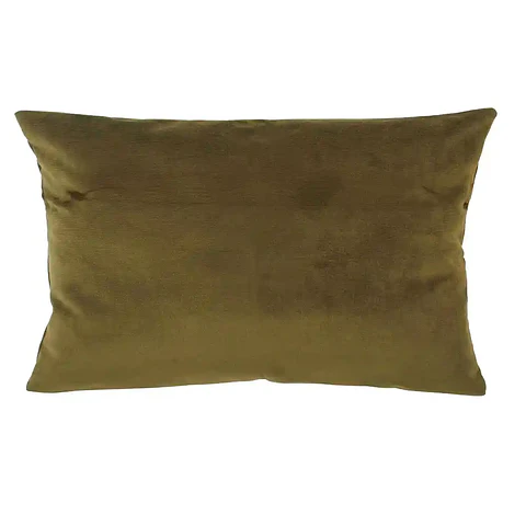 Cojin Felpa 30X60 Olive