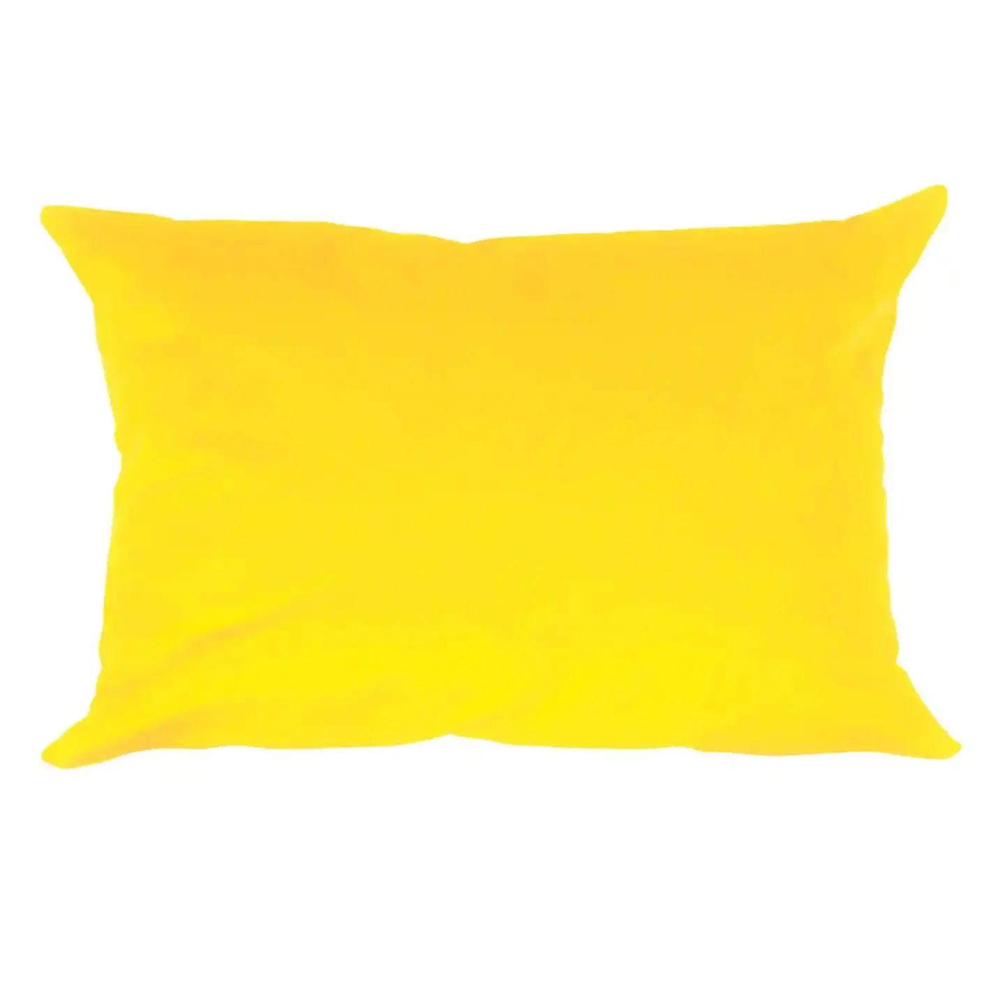 Cojin Felpa 30X60 Amarillo 1