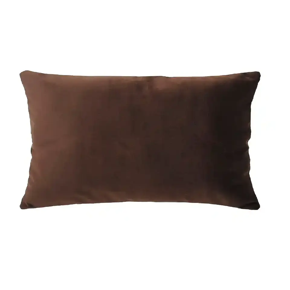 Cojin Felpa 30X60 Chocolate 1