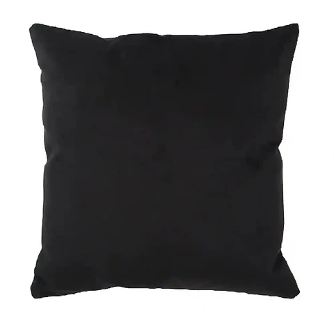 Cojín Felpa Black 40x40cm.