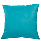 Cojín Felpa Turquesa 40x40cm. - Miniatura 1