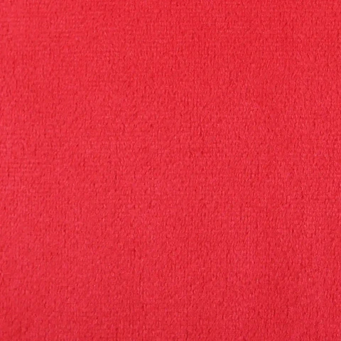 Cojín Felpa Rojo 40x40cm.
