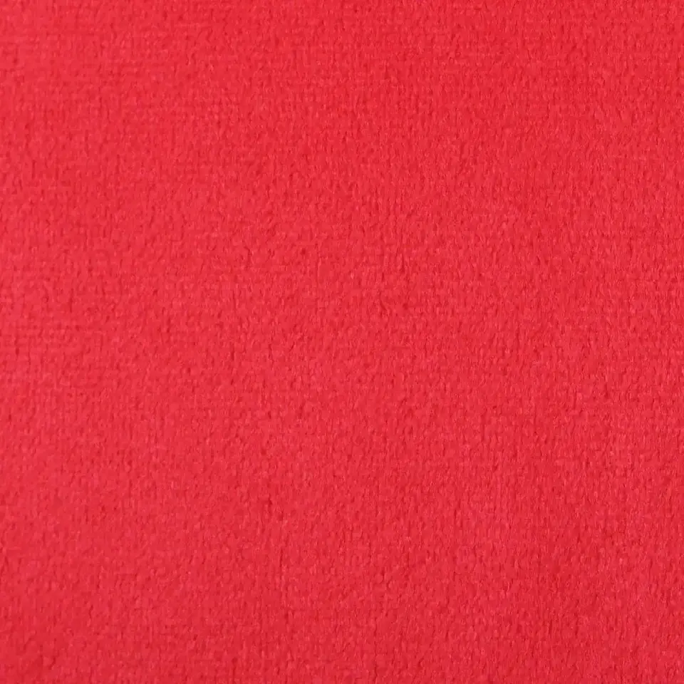 Cojín Felpa Rojo 40x40cm. 2