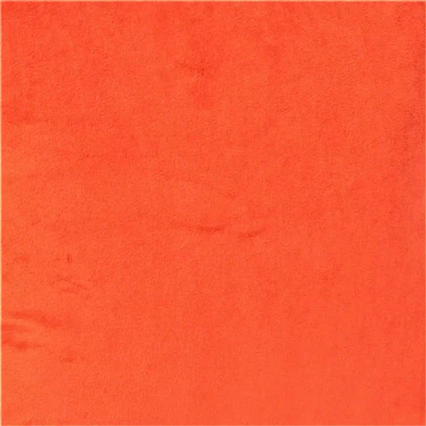 Cojín Felpa Naranja 40x40cm.