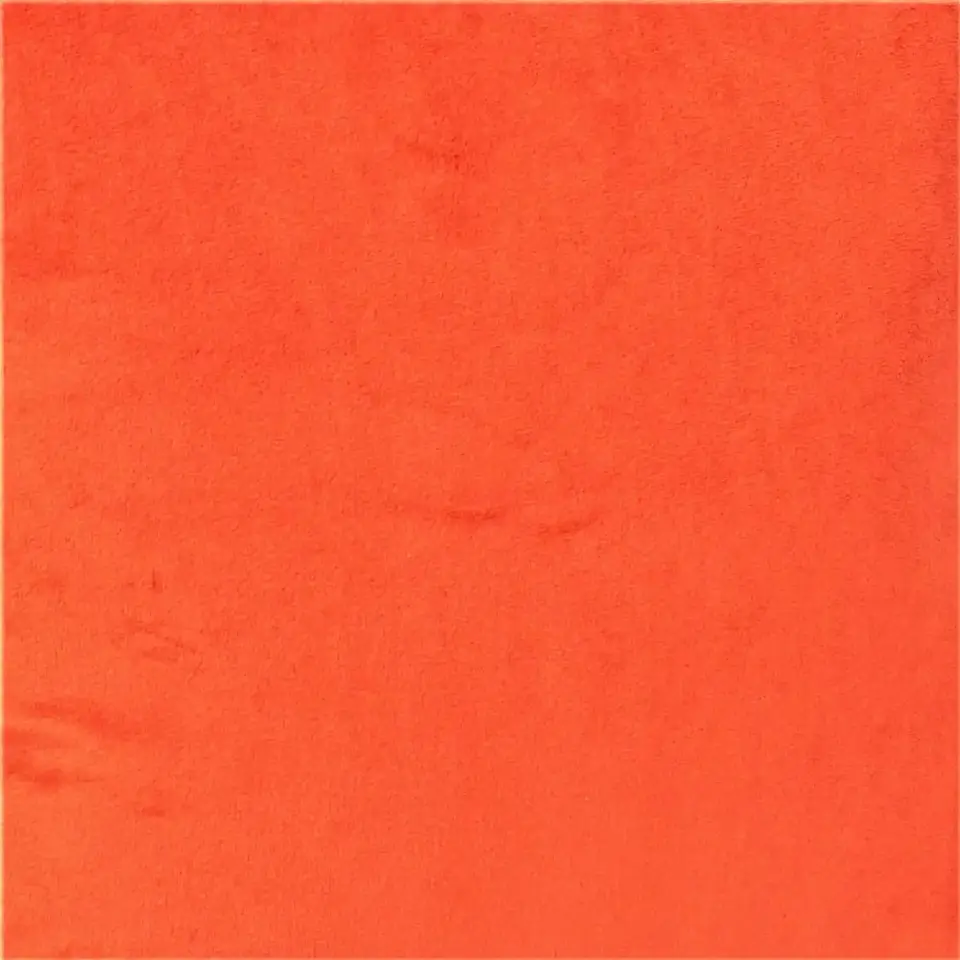 Cojín Felpa Naranja 40x40cm. 2