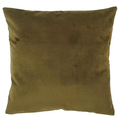 Cojín Felpa Olive 40x40cm.