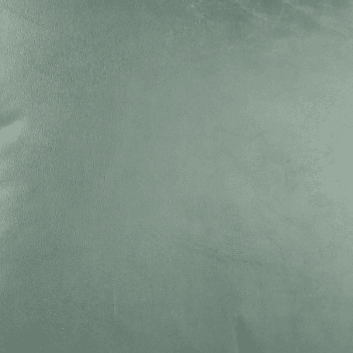 Cojín Felpa Verde Agua 40x40cm. 1