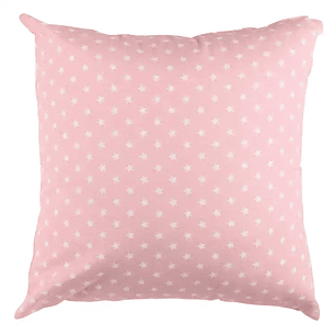 Cojín Estrellitas Mini Rosado 50x50cm