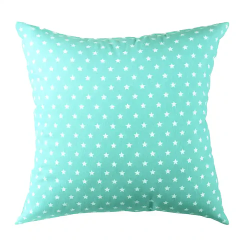 Cojín Estrellitas Mini Jade 50x50cm