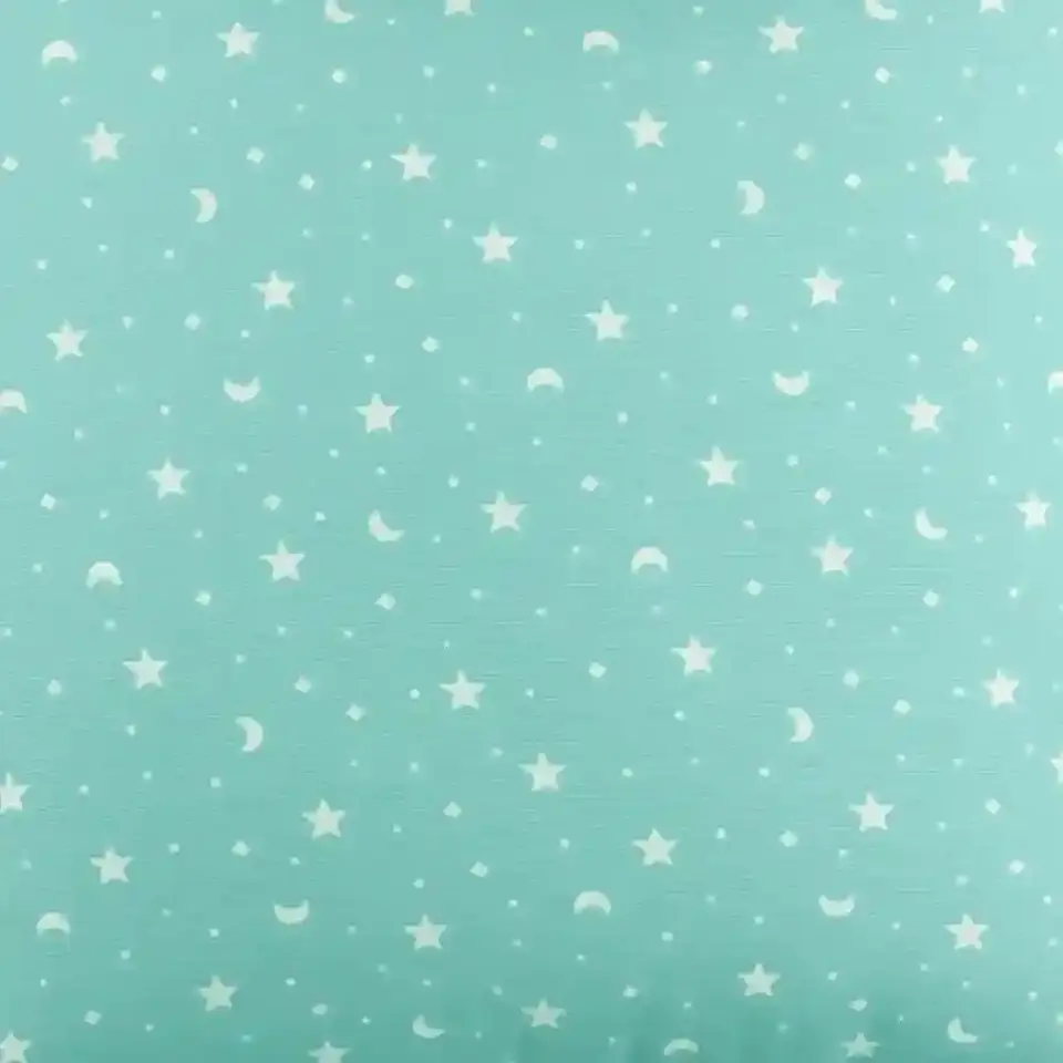 Cojín Estrellitas Jade 50x50cm 2