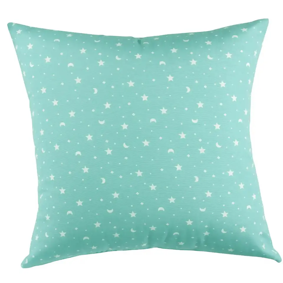 Cojín Estrellitas Jade 50x50cm 1