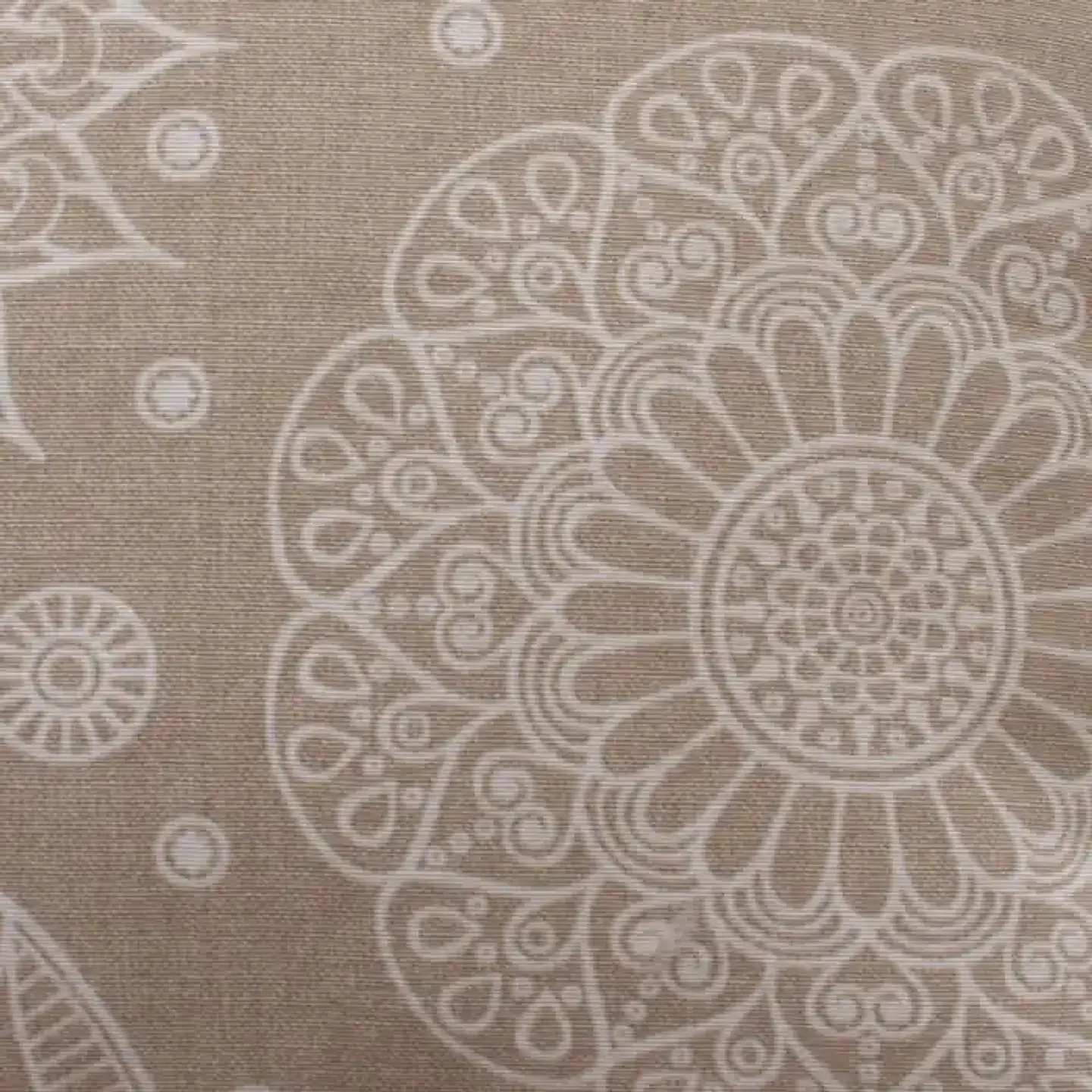 Cojín Lona Jalebi Beige 50x50cm 2