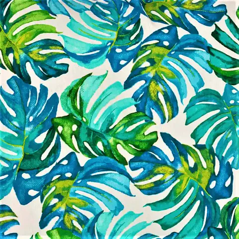 Cojín Lona Maldivas Turquesa 50x50cm