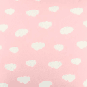 Cojín Lona Nubes Rosado 50x50cm