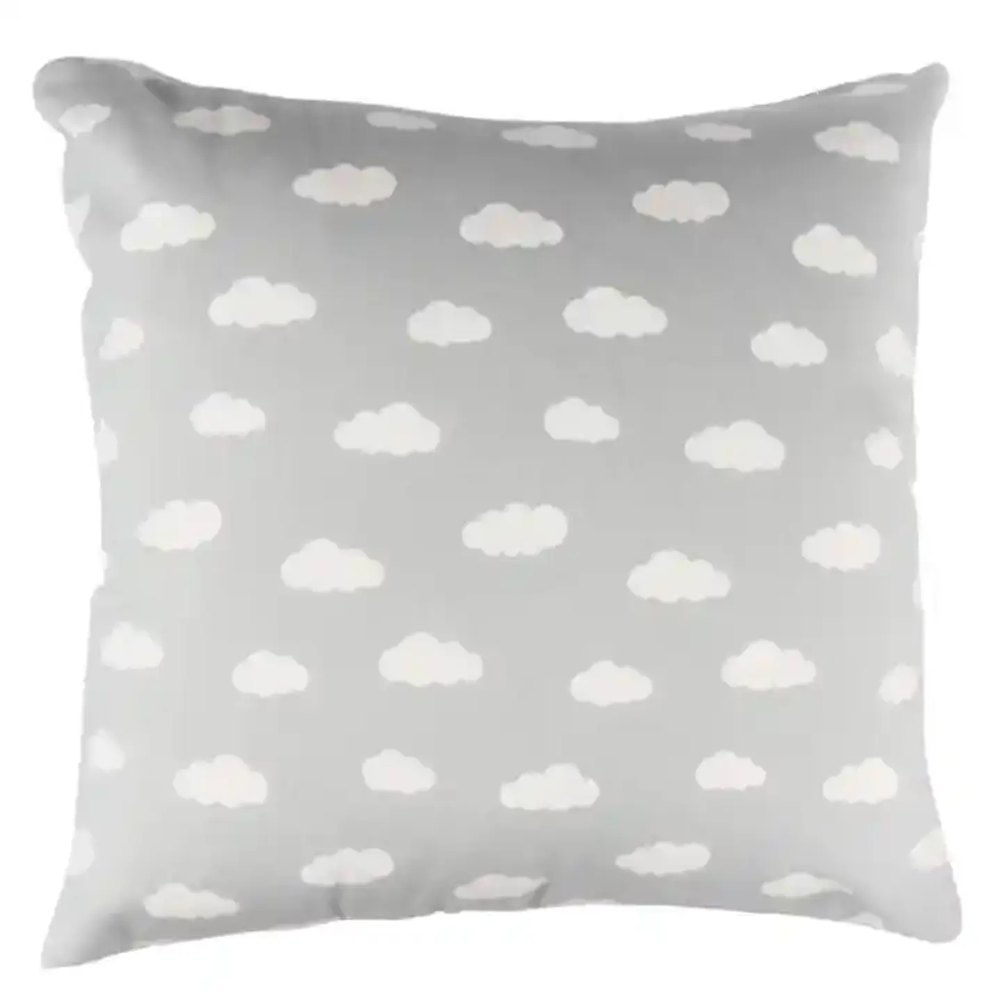 Cojín Lona Nubes Gris 50x50cm 1