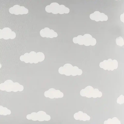 Cojín Lona Nubes Gris 50x50cm