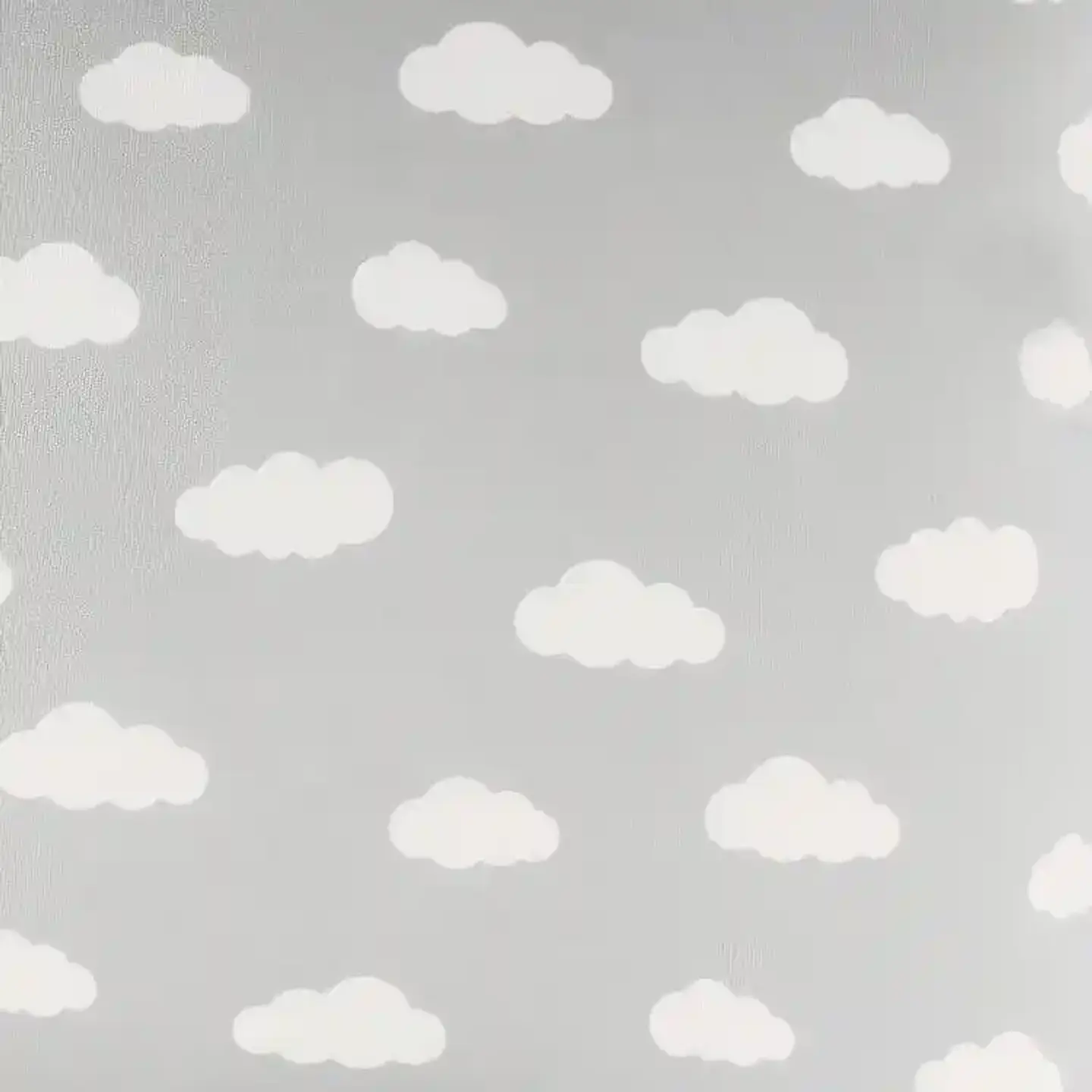 Cojín Lona Nubes Gris 50x50cm 2