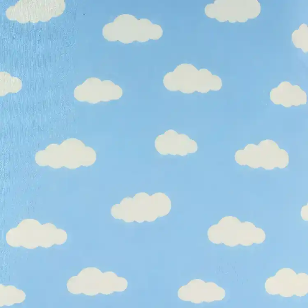 Cojín Lona Nubes Blue 50x50cm 2