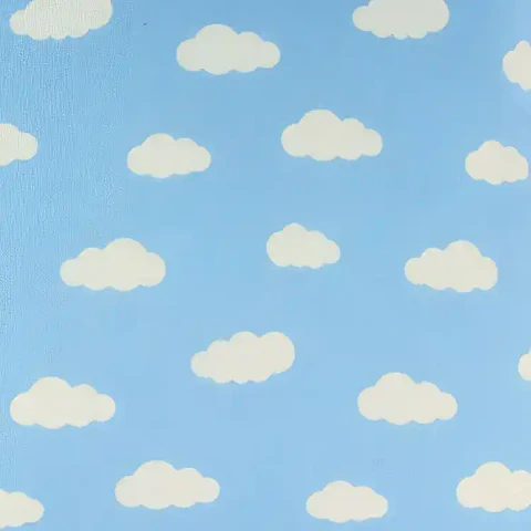 Cojín Lona Nubes Azul 50x50cm
