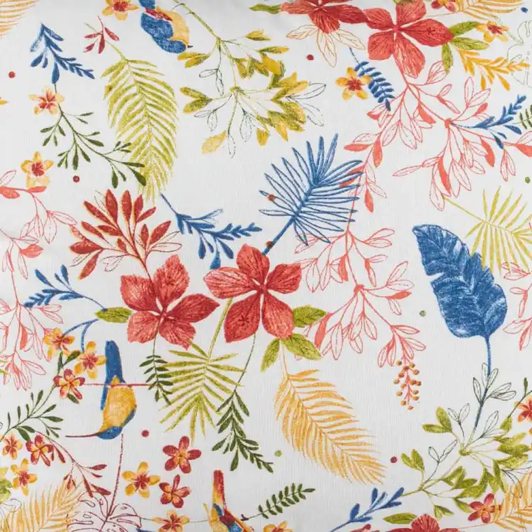 Cojín Lona Pajaritos Blue 50x50cm 2