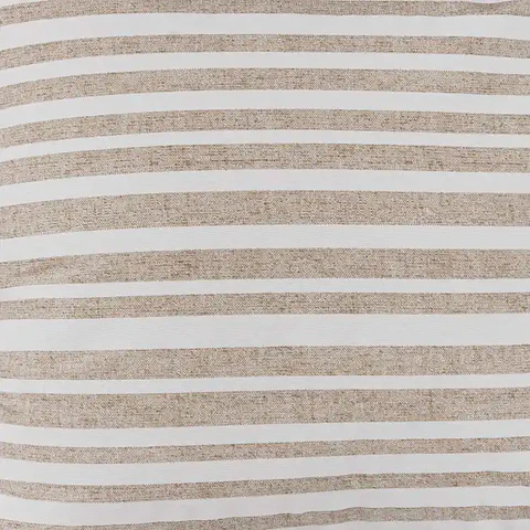 Cojín Lona Rayas Beige 50x50cm
