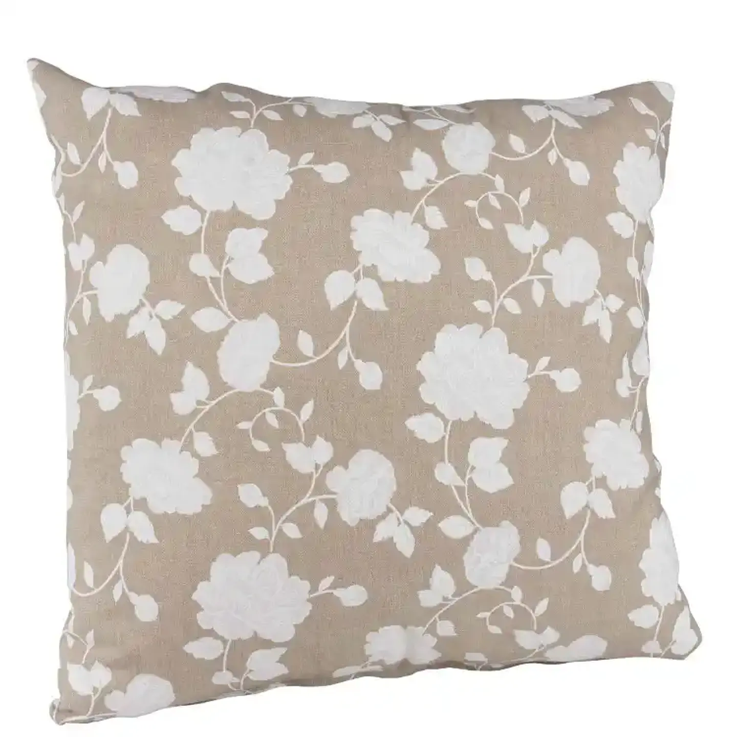 Cojín Lona Roberta Beige 50x50cm 1