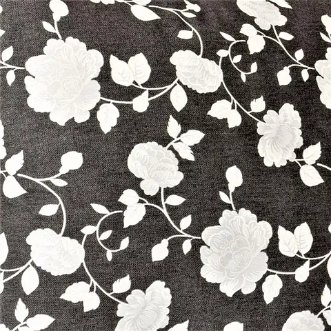 Cojín Lona Roberta Negro 50x50cm