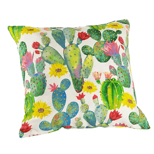 Cojín Lona Tampico White 50x50cm