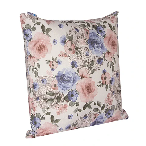 Set 2 Cojines Lona Fabiola Blue 50x50cm