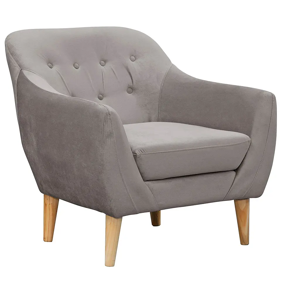 Poltrona Norway 1C Gris 87x90x85 2
