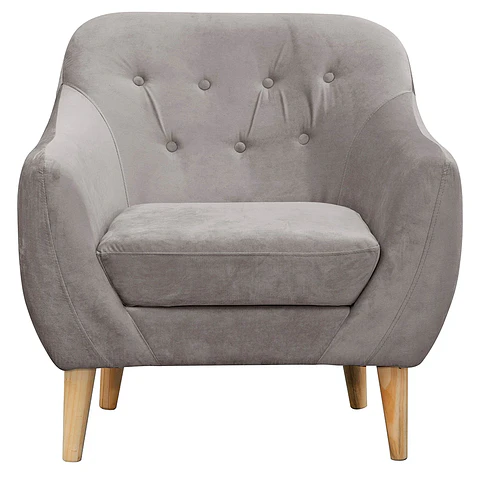 Poltrona Norway 1C Gris 87x90x85