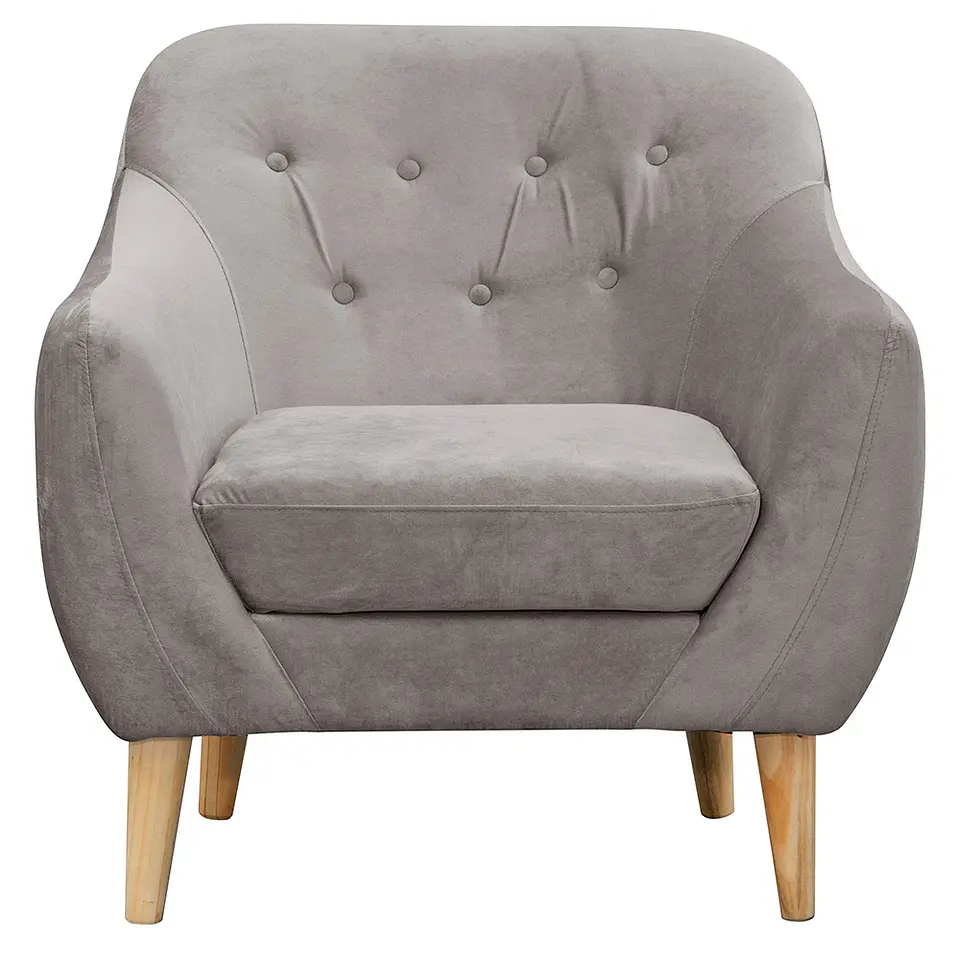 Poltrona Norway 1C Gris 87x90x85 1