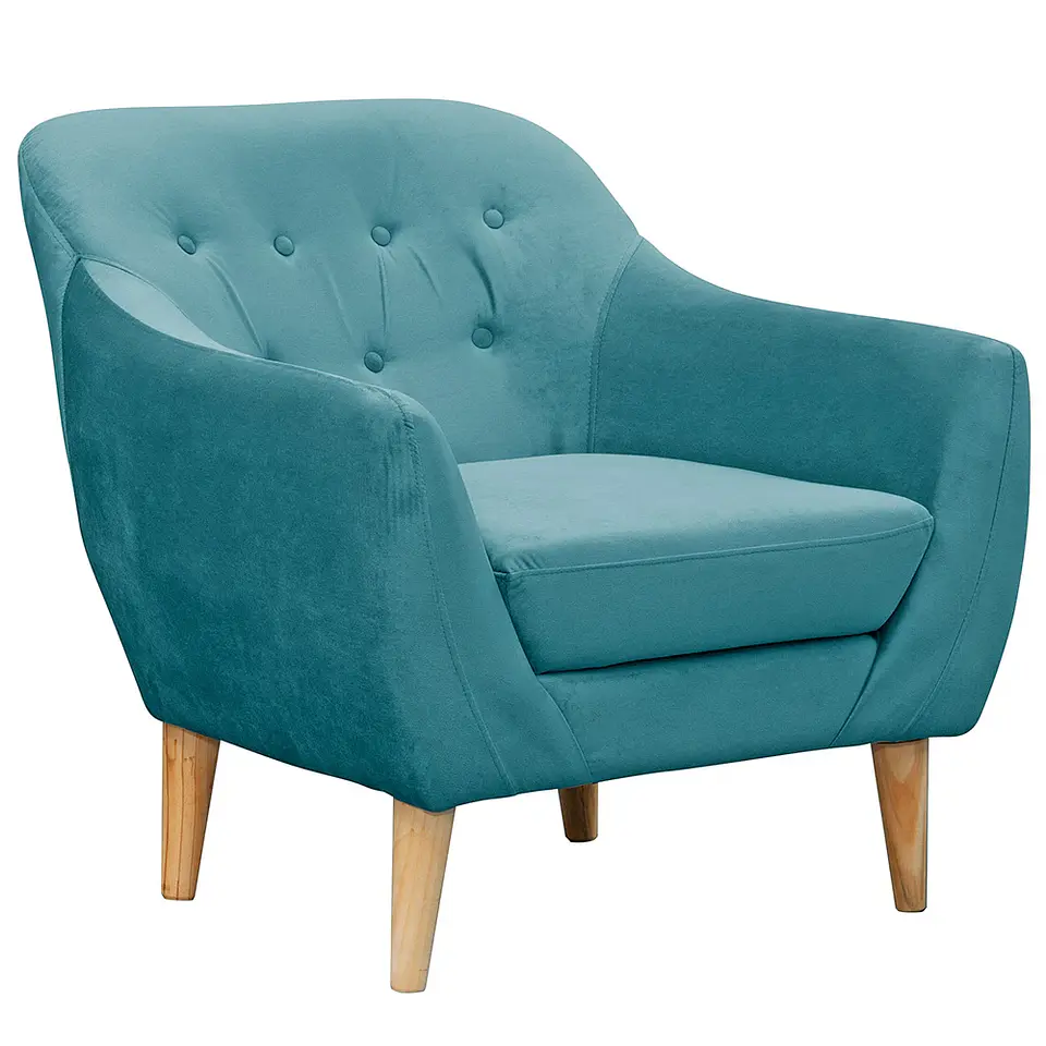 Poltrona Norway 1C Turquesa  87x90x85 2