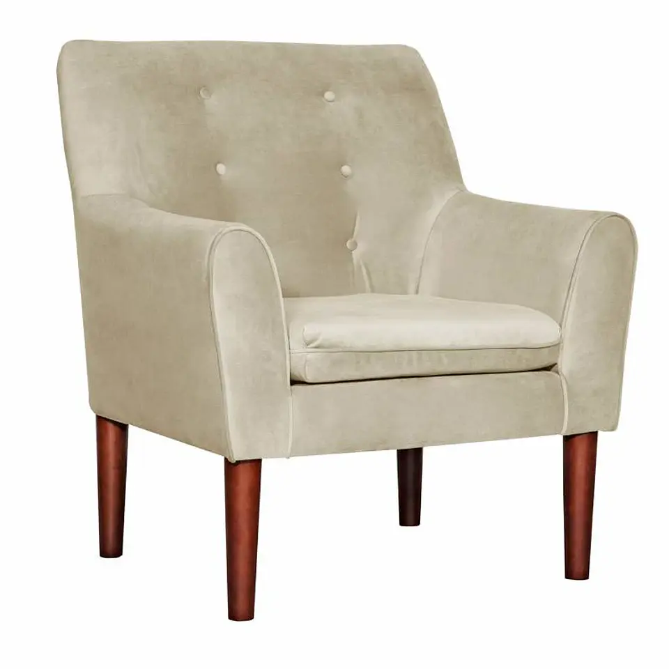 Poltrona Bergen  Felpa Beige 78x98x70 2
