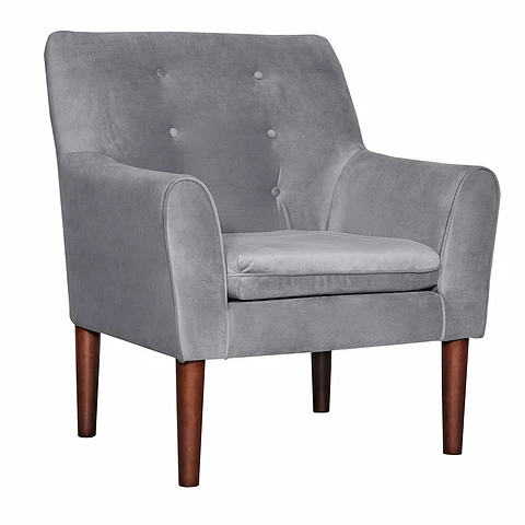 Poltrona Bergen  Felpa Gris 78x98x70