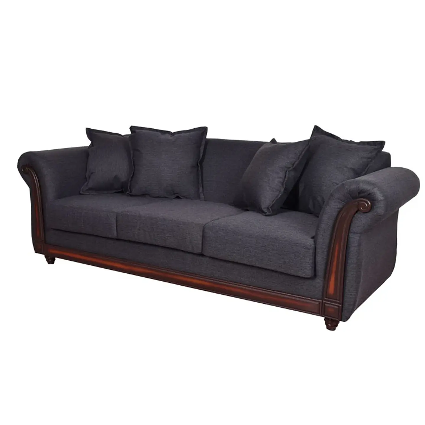 Sofá Esmirna 3 Cuerpos Dark Grey 2
