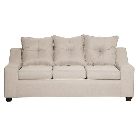 Sofá Viena Tela beige 190x80x90