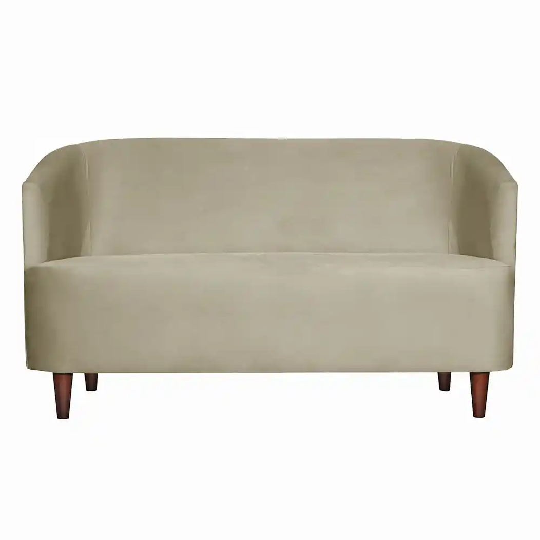 Sofá Oslo Felpa 2C Beige 160x80x70 1