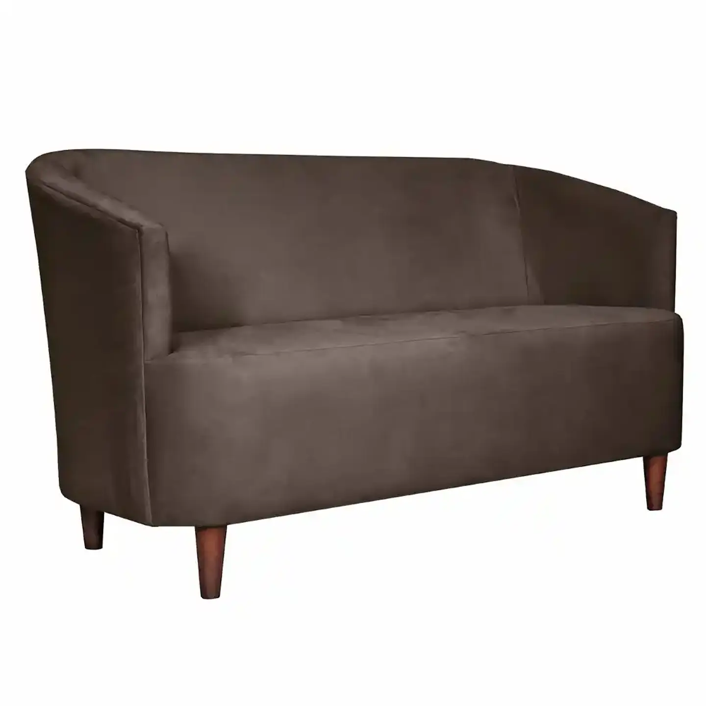 Sofá Oslo Felpa 2C Chocolate 160x80x70 2