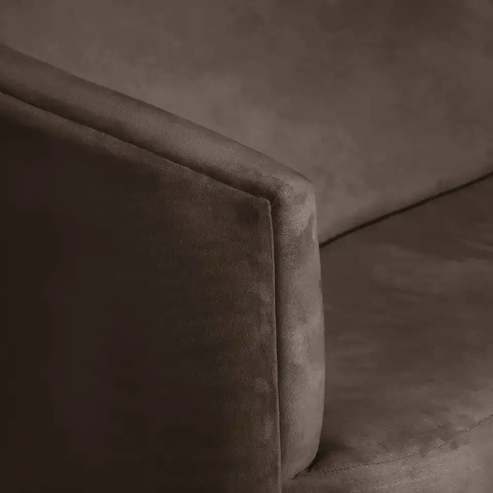 Sofá Oslo Felpa 2C Chocolate 160x80x70 4