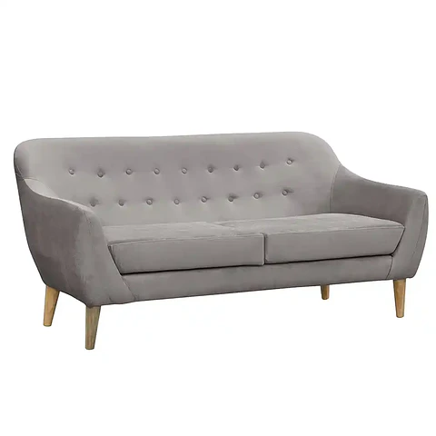 Sofá Norway 3C Light Grey 185x87x90