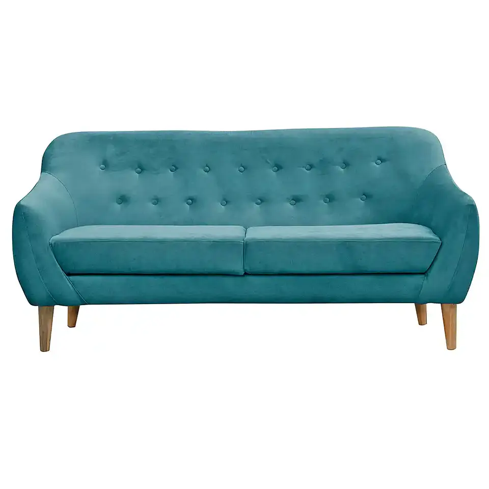 Sofá Norway 3C Turquesa 185x87x90 1