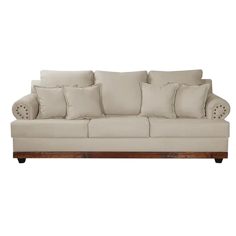 Sofá Armenia 3C Beige 220x90x95