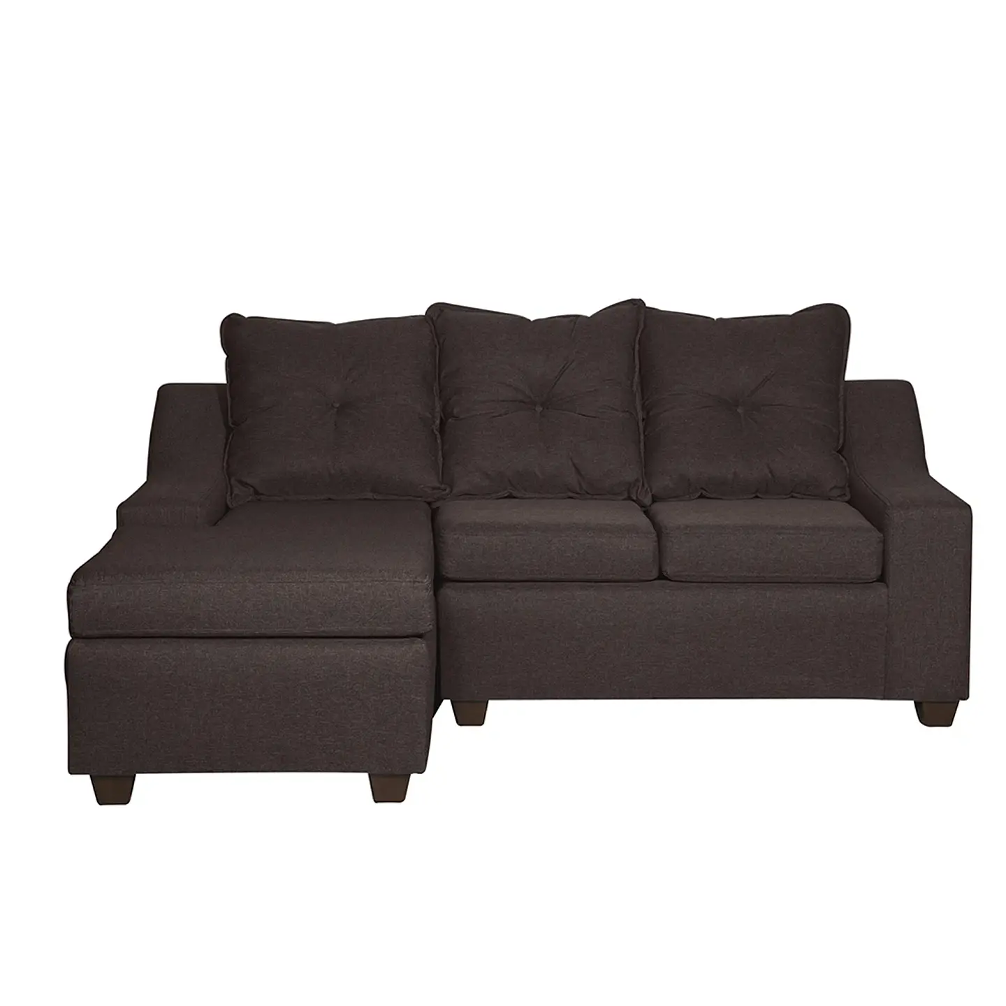 Seccional Viena Intercambiable  Chocolate 190x140x90 3