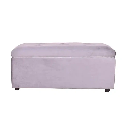 Banqueta Baúl Gris  95x50x45