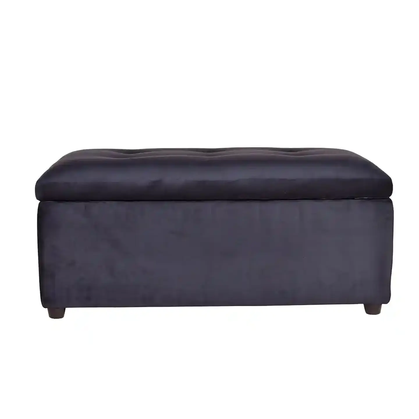 Banqueta Baúl Gris Oscuro 95x50x45 1