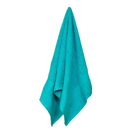 Juego Toallas Algodón  Turquesa 100% Algodón