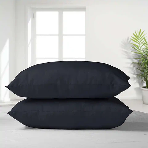 Pack Almohadas 50X70 Microfibra Negro